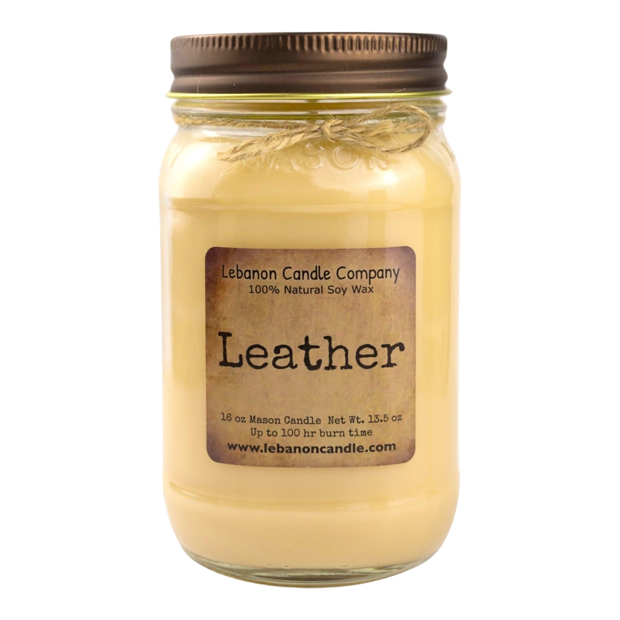 Leather Candle