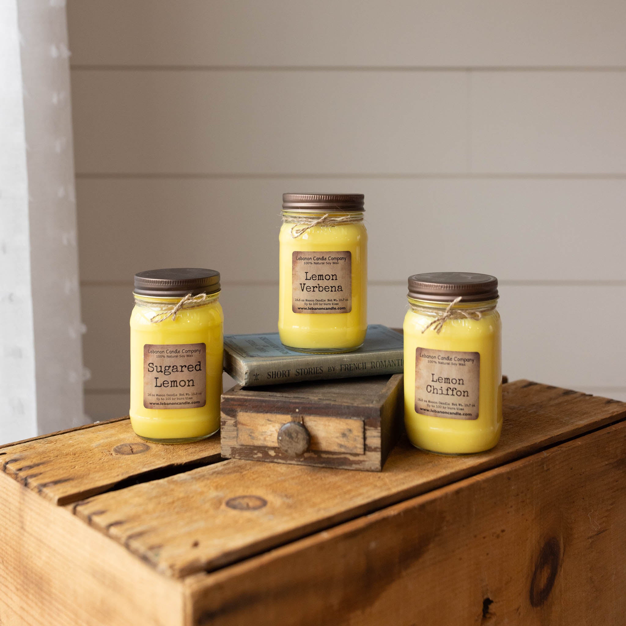Lemon Lover Candle Set
