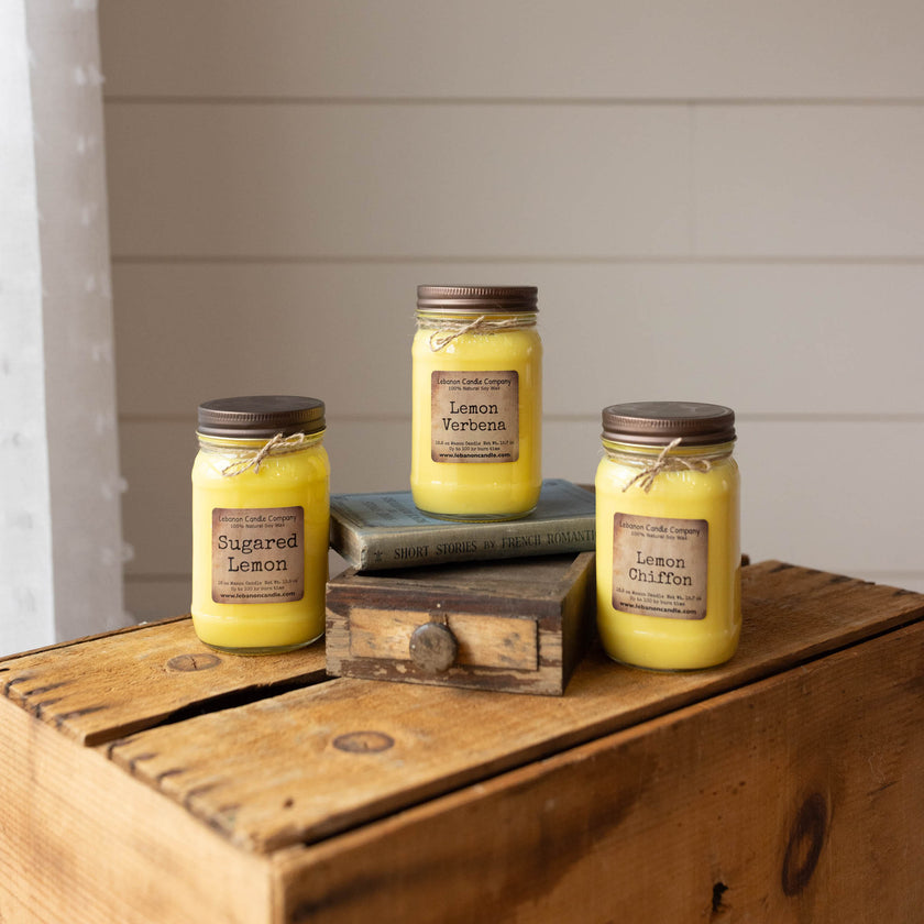 Lemon Lover Candle Set