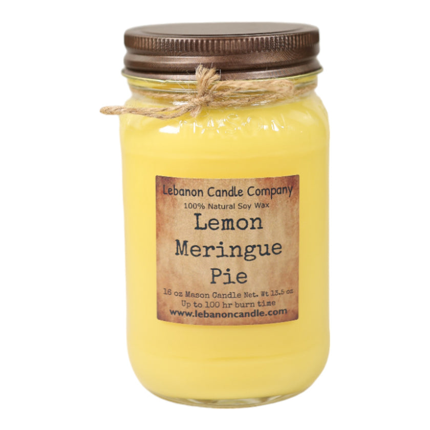 Lemon Meringue Pie Candle