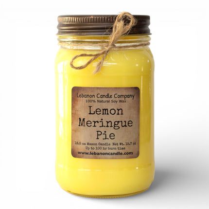 Lemon Meringue Pie Candle