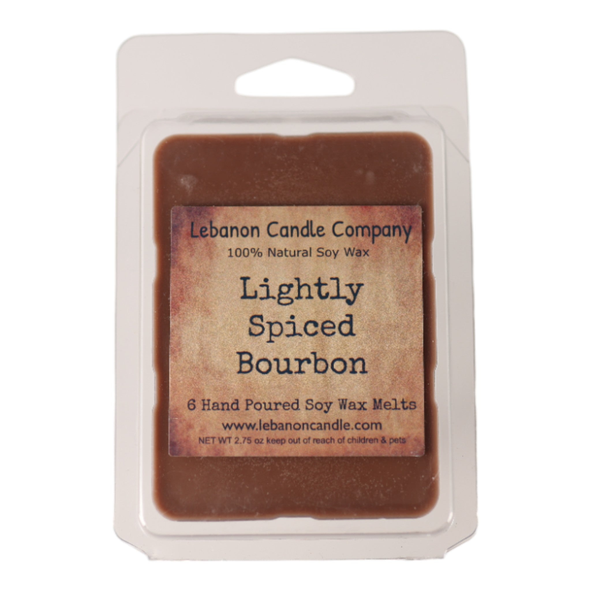 Lightly Spiced Bourbon Wax Melt