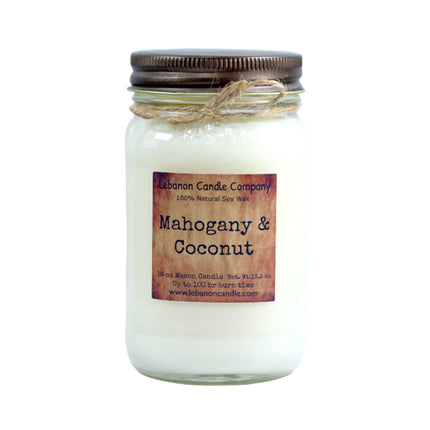 Mahogany & Coconut Candle