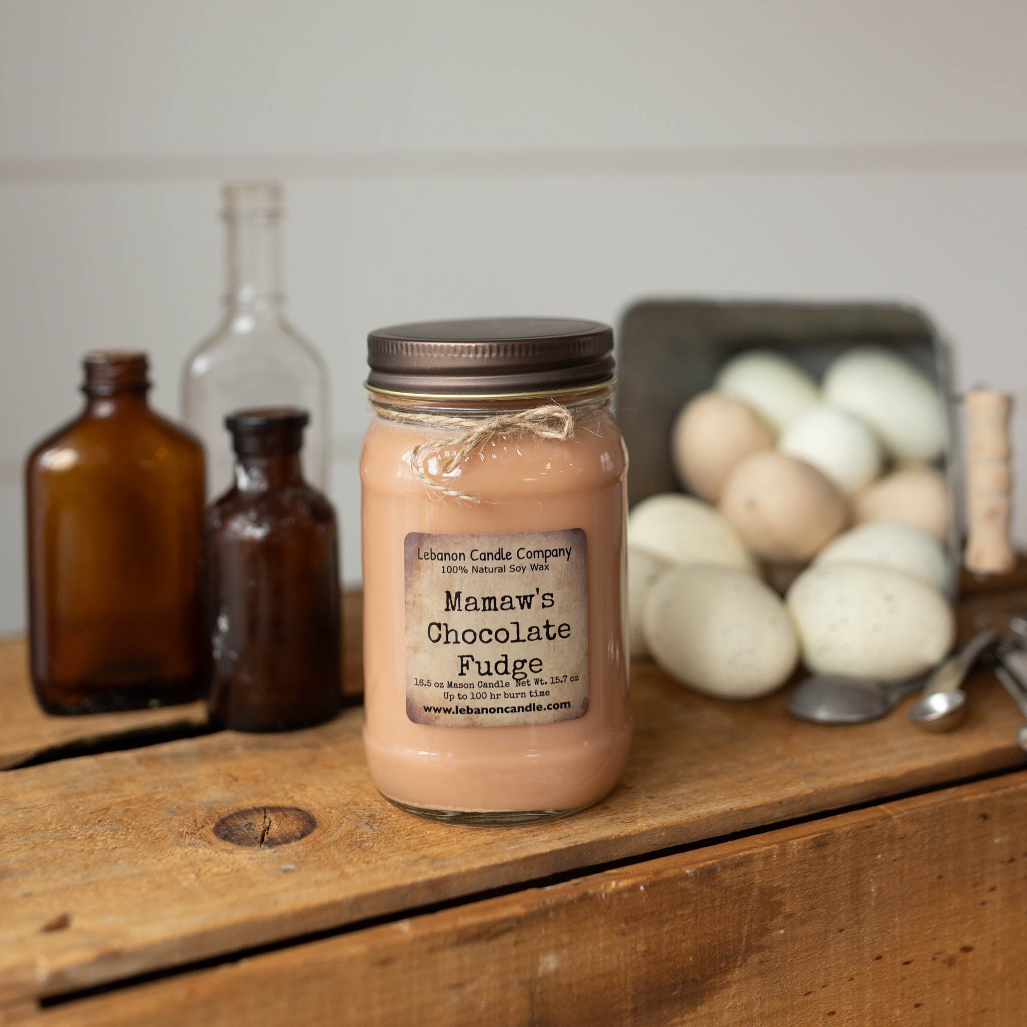 Mamaws Chocolate Fudge Candle
