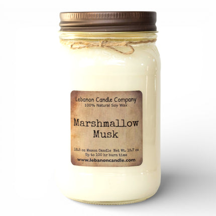 Marshmallow Musk Candle