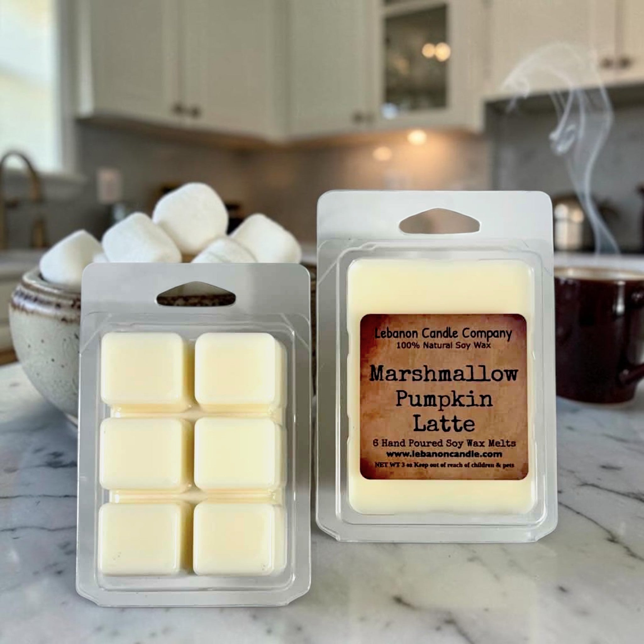Marshmallow Pumpkin Latte Wax Melt