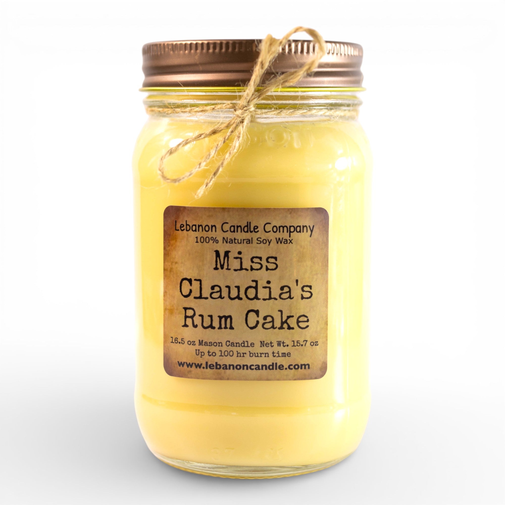 Miss Claudia’s Rum Cake Candle