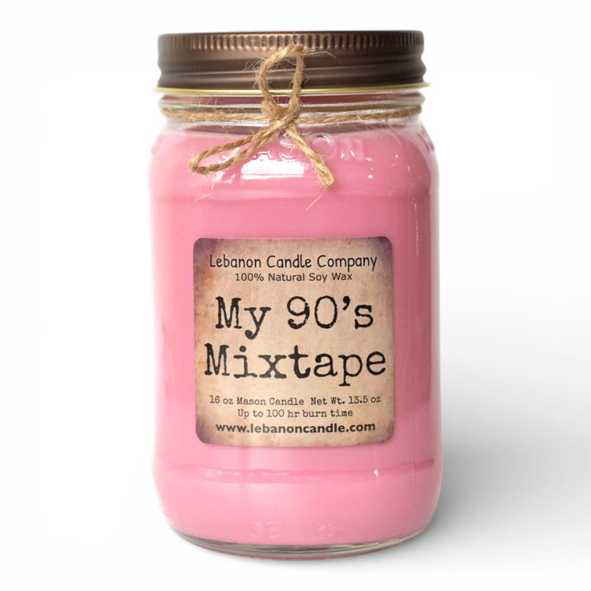 My 90's Mixtape Candle