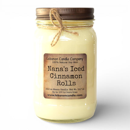 Nana's Iced Cinnamon Rolls Candle