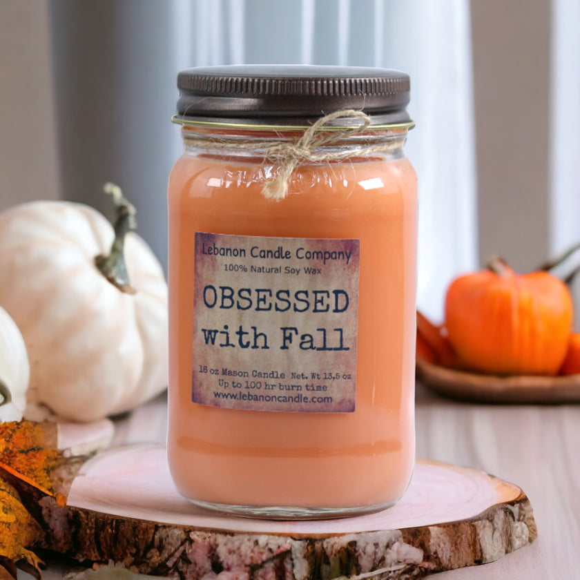 OBSESSED with Fall Candle
