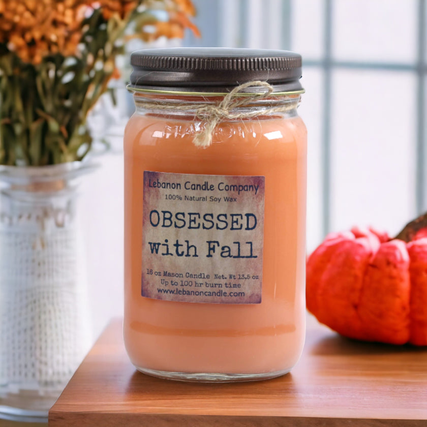 OBSESSED with Fall Candle