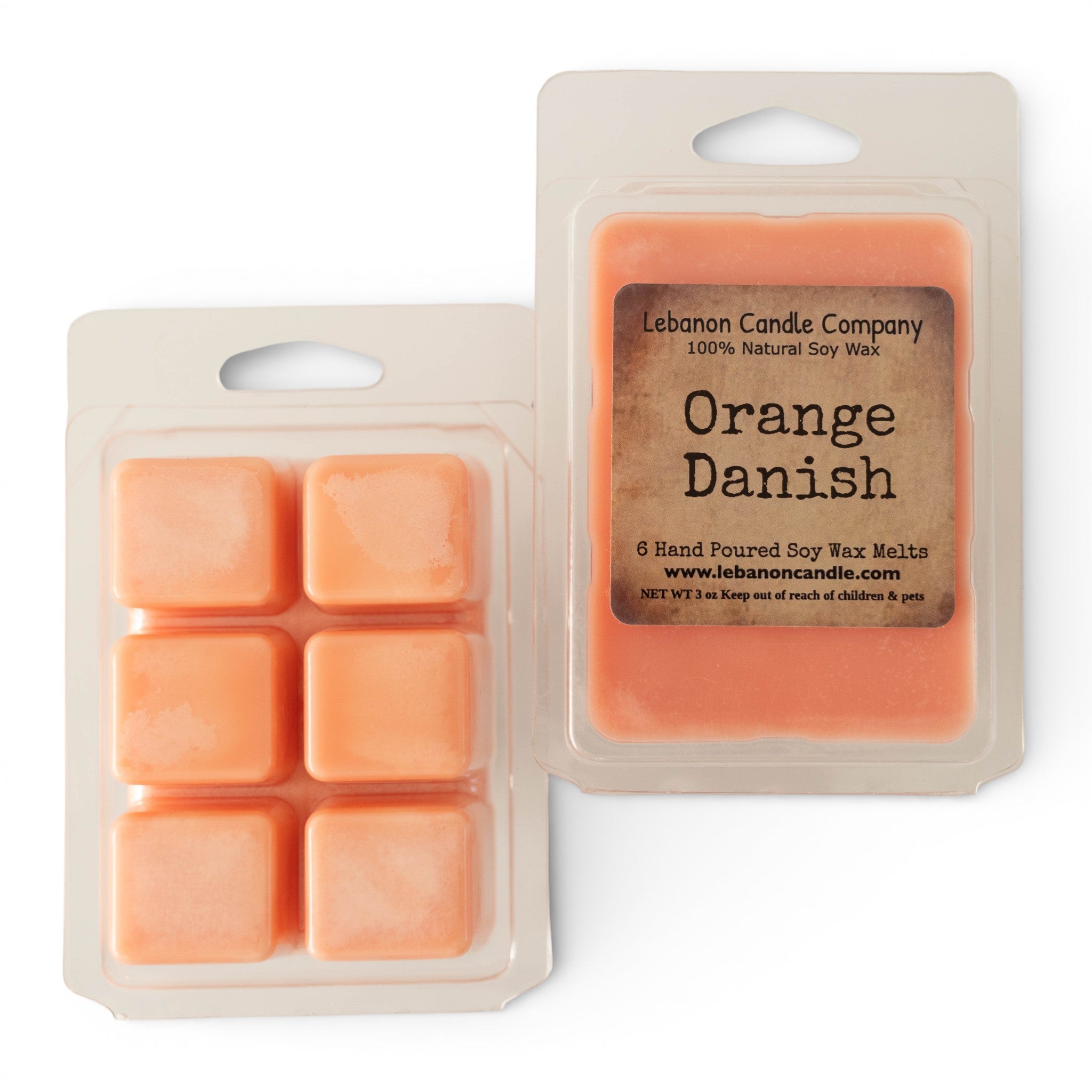 Orange Danish Wax Melt