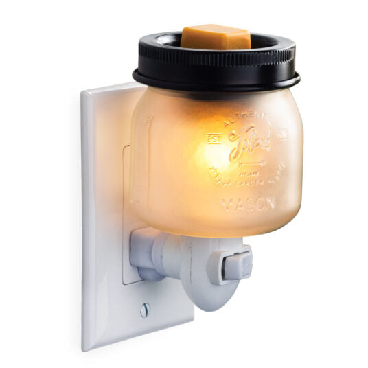 Glass Mason Jar Plug-in  Warmer