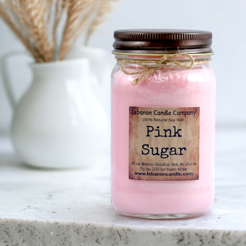 Pink Sugar Candle