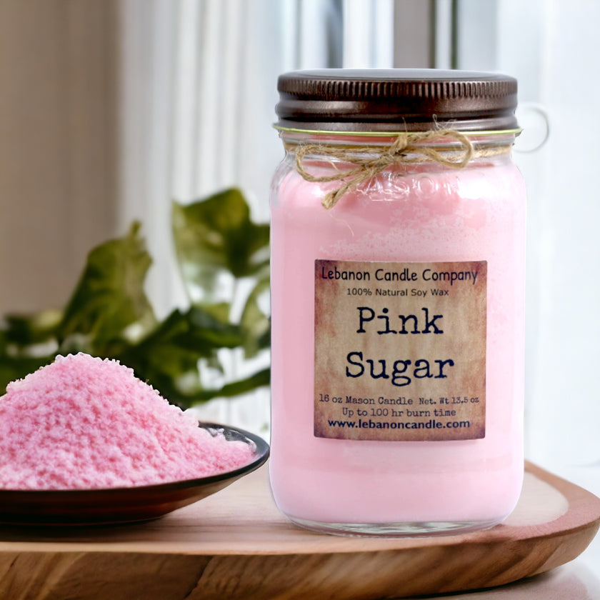 Pink Sugar Candle