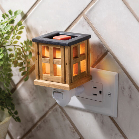 Wood Lantern Plug-in  Warmer
