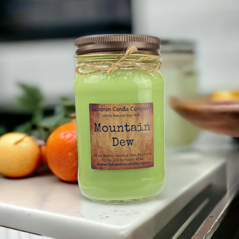 Mountain Dew Candle