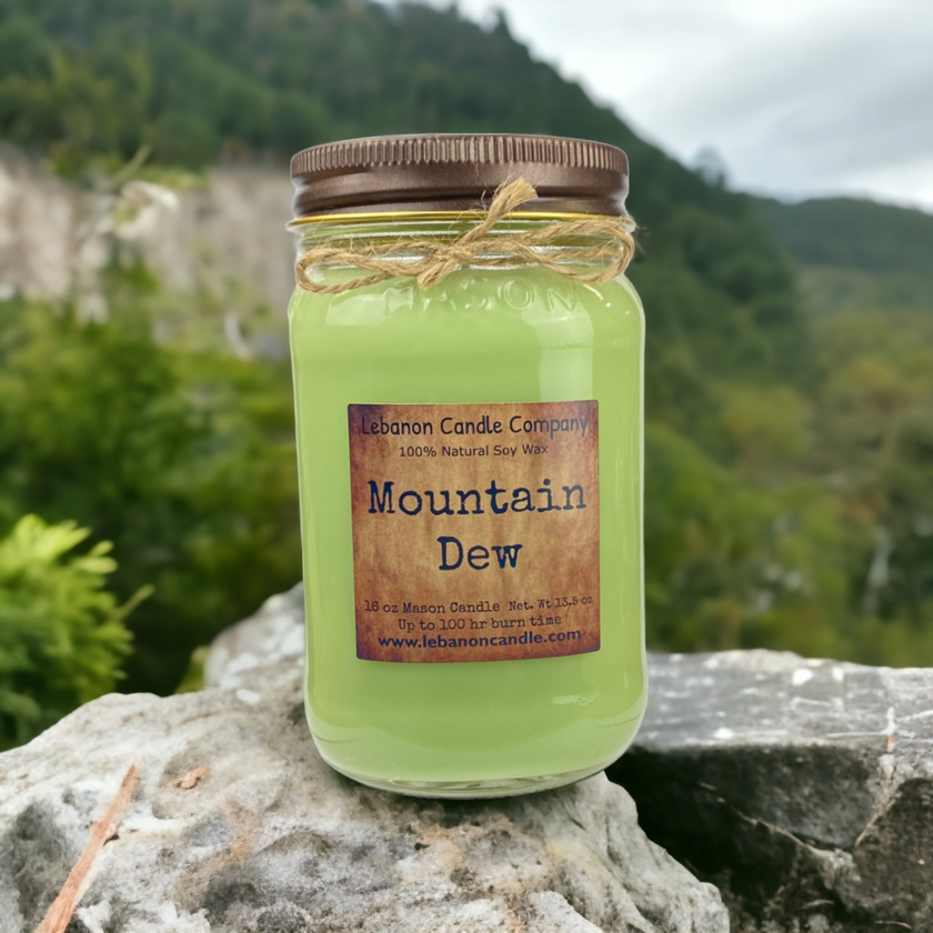 Mountain Dew Candle