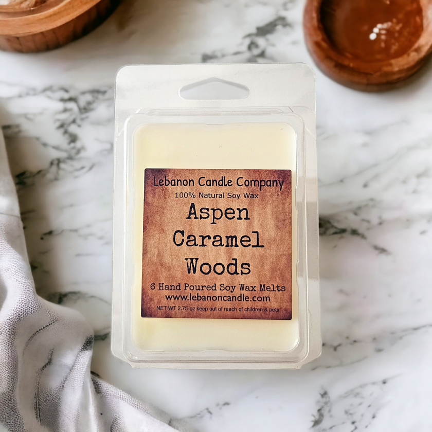 Aspen Caramel Woods Wax Melt