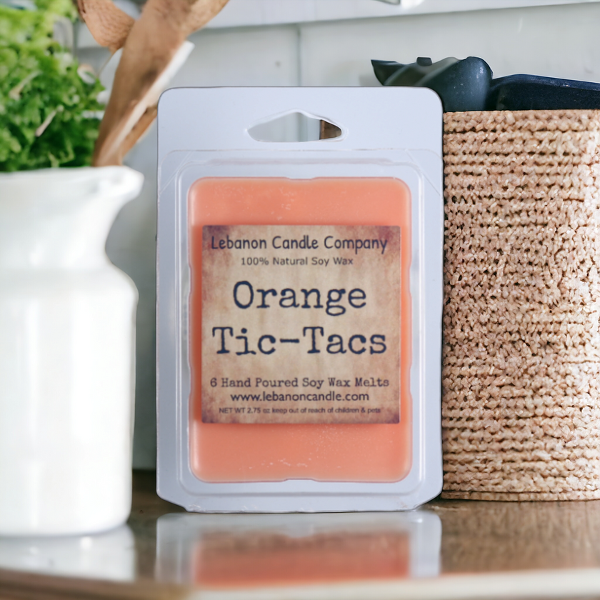 Orange Tic-Tacs Wax Melt