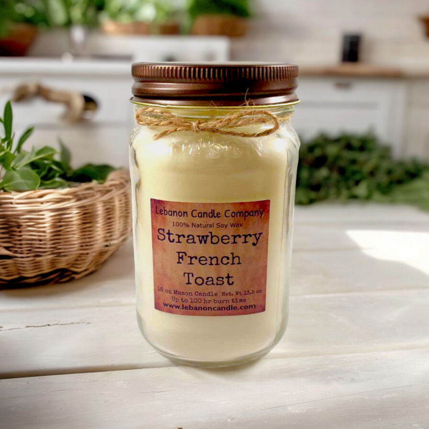 Strawberry French Toast Candle
