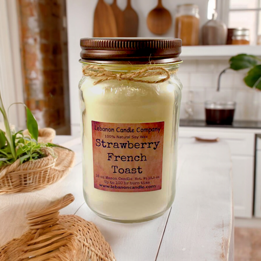 Strawberry French Toast Candle