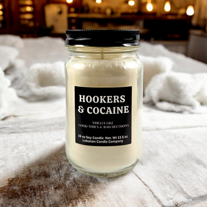 Funny Hookers & Cocaine Candle