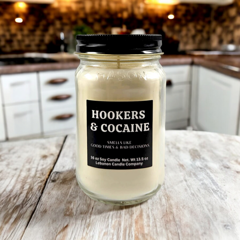 Funny Hookers & Cocaine Candle