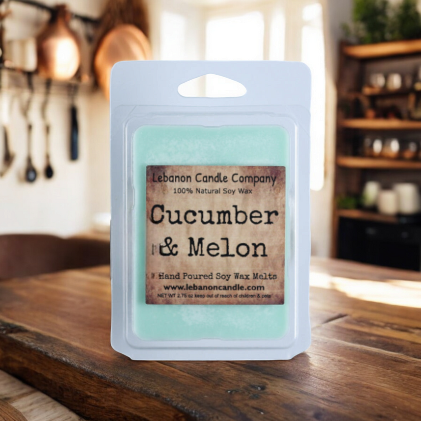 Cucumber & Melon Wax Melt