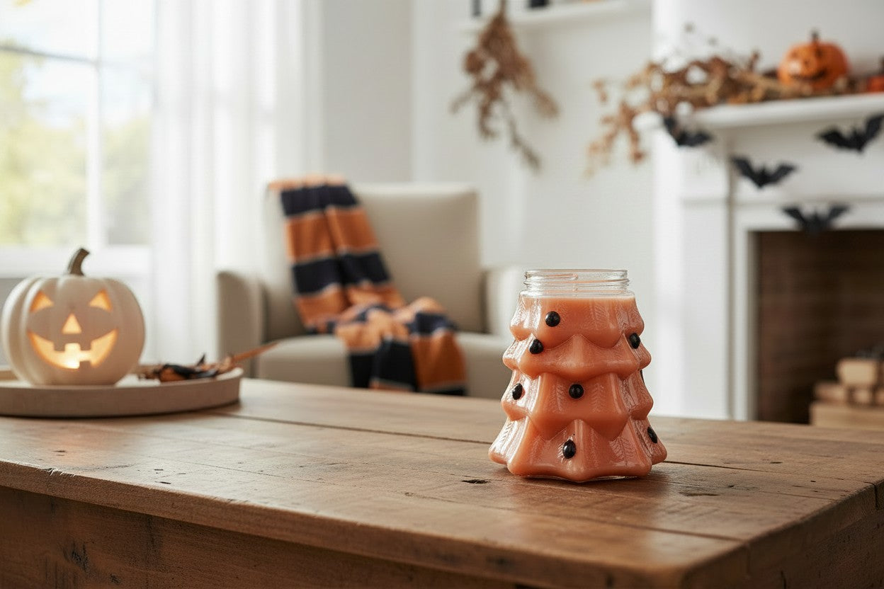 Halloween Christmas Tree Candle