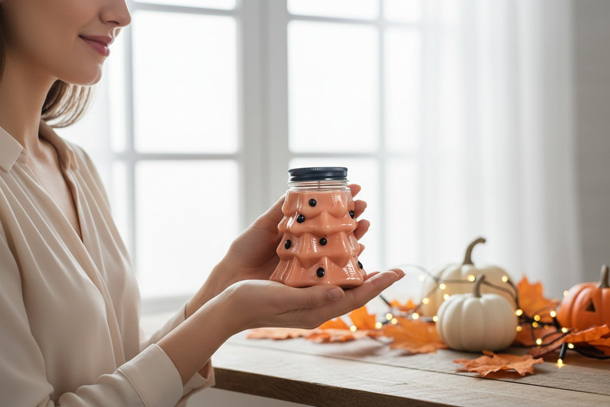Halloween Christmas Tree Candle