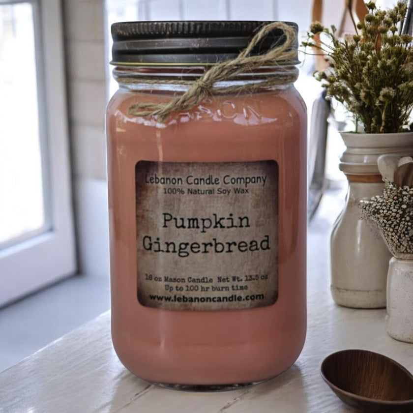Pumpkin Gingerbread Candle