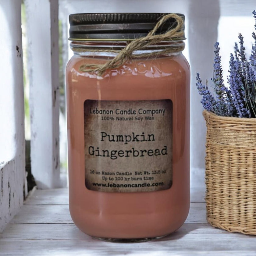 Pumpkin Gingerbread Candle