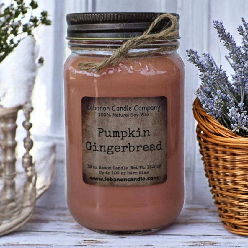 Pumpkin Gingerbread Candle