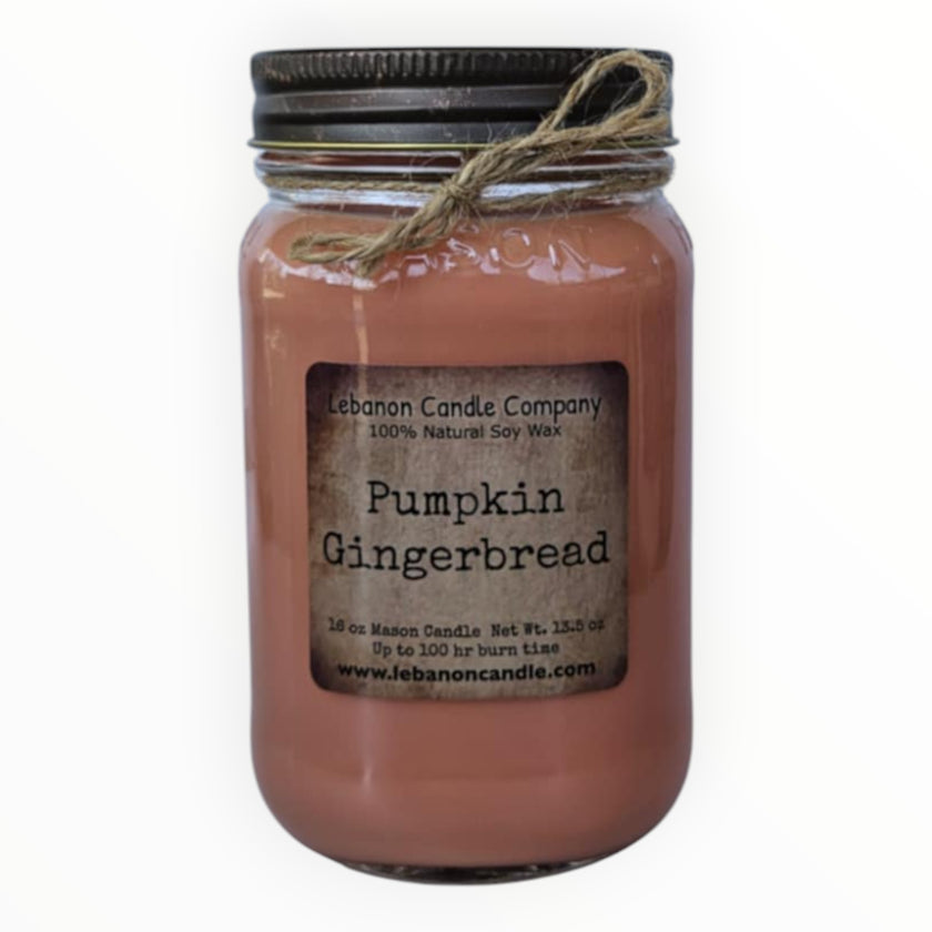 Pumpkin Gingerbread Candle