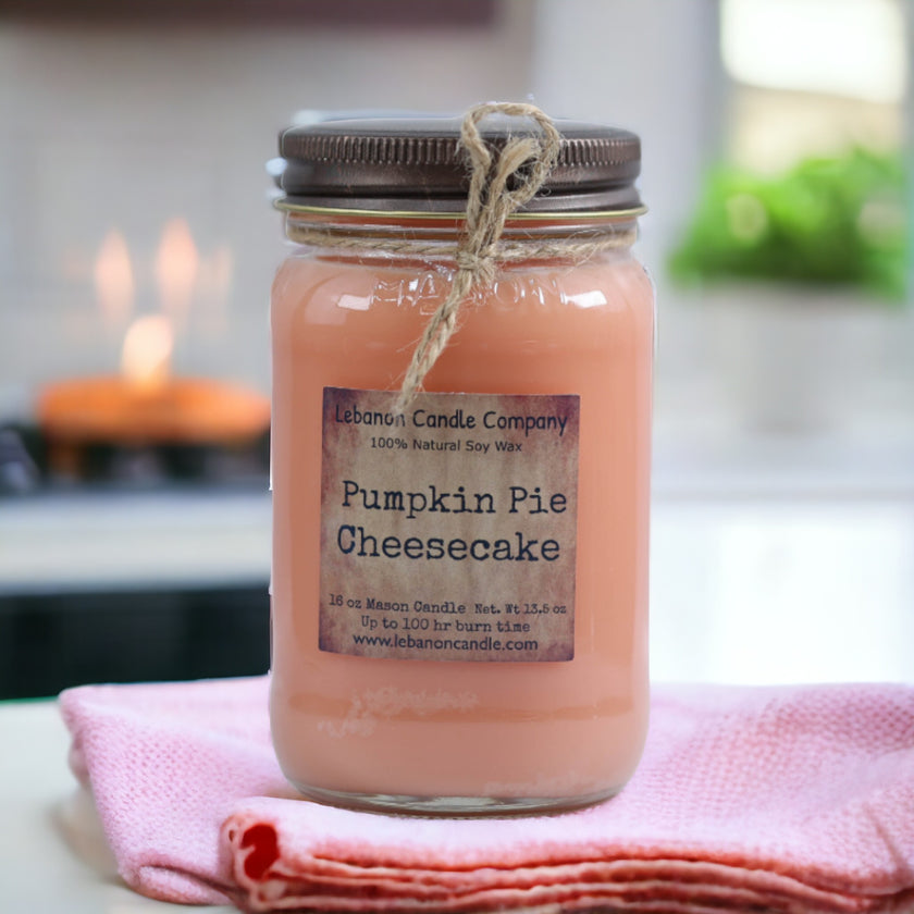 Pumpkin Pie Cheesecake Candle