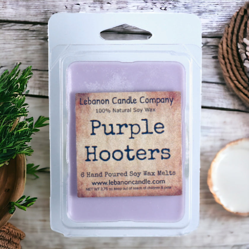 Purple Hooters Wax Melt