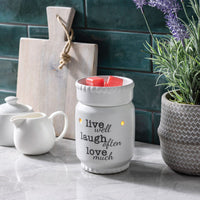 Live Laugh Love Warmer