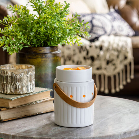 Leather Handle Fragrance Warmer