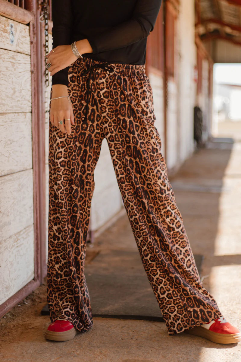 Range & Roar Leopard Pants