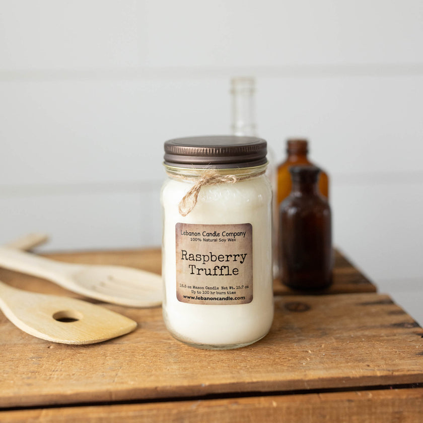 Raspberry Truffle Candle