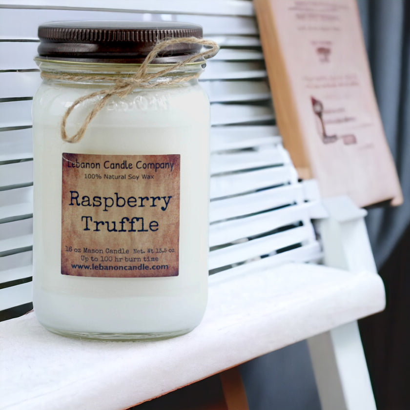 Raspberry Truffle Candle