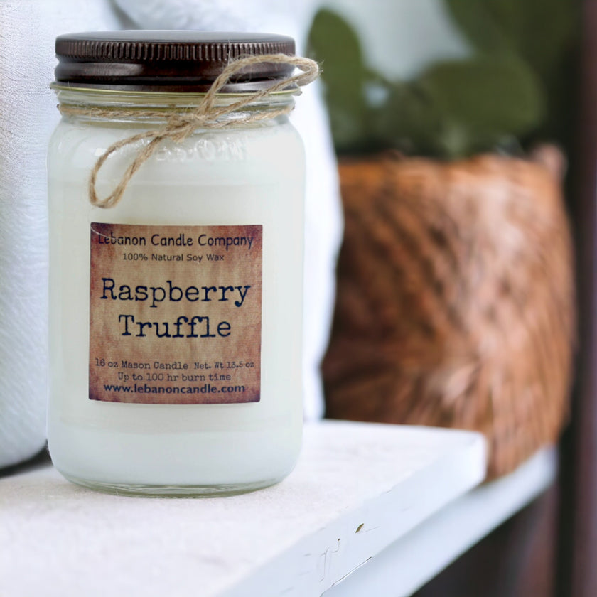 Raspberry Truffle Candle