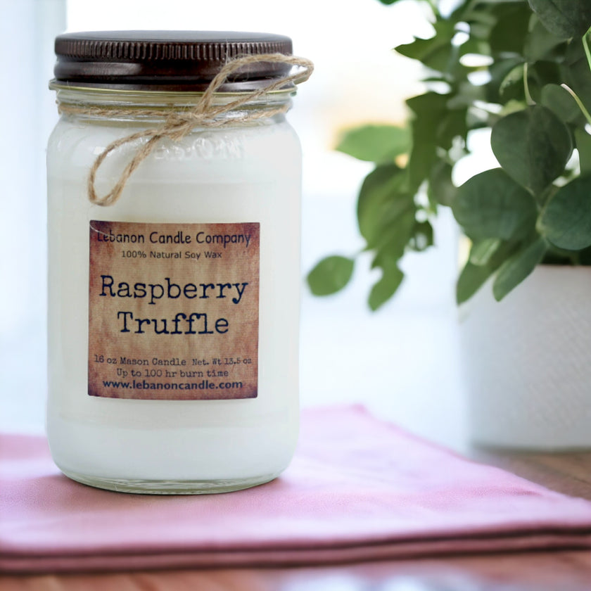 Raspberry Truffle Candle