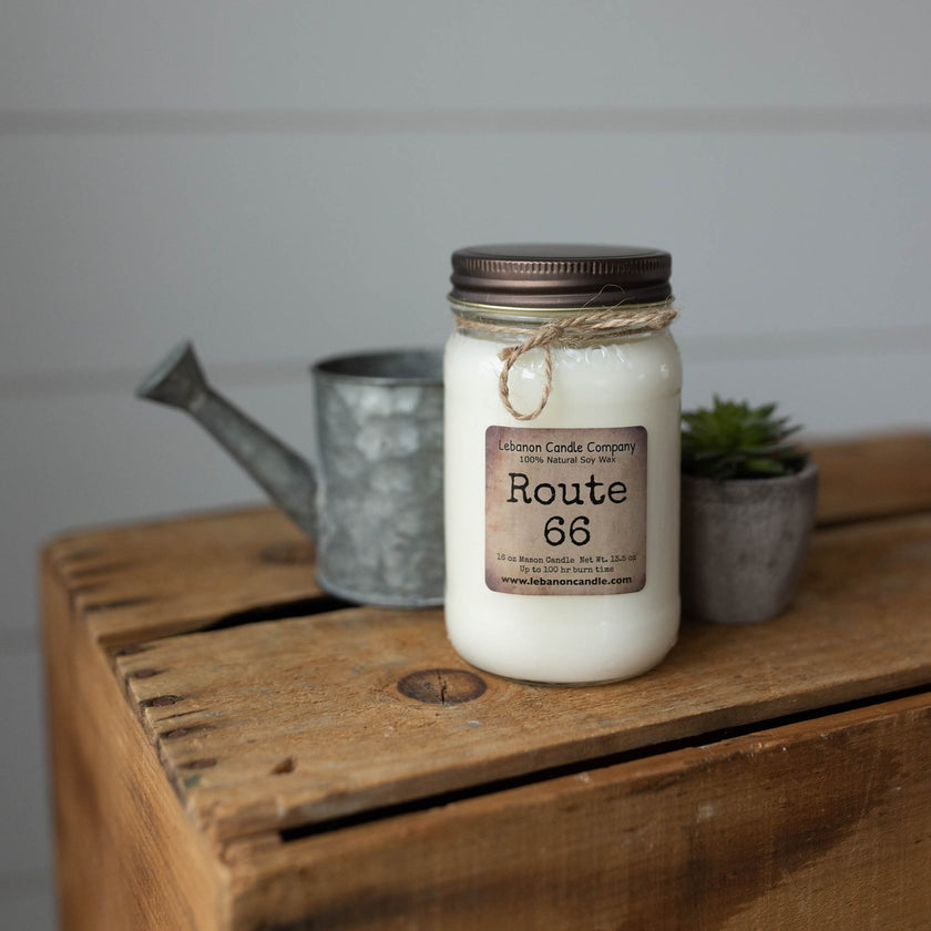 Route 66 Candle