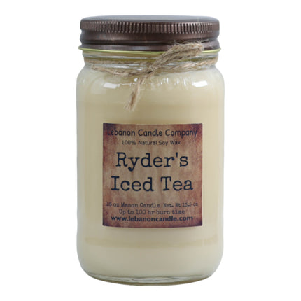 Ryder's Iced Tea Candle