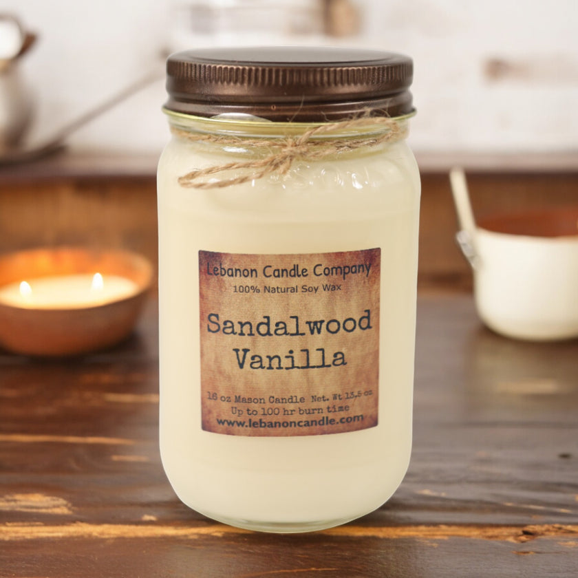 Sandalwood Vanilla Candle