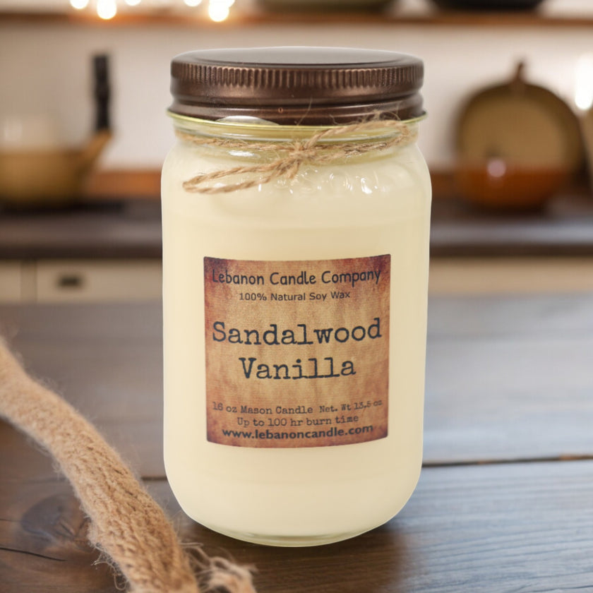 Sandalwood Vanilla Candle