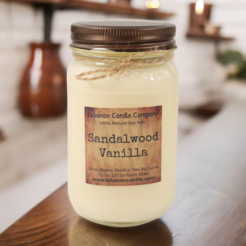 Sandalwood Vanilla Candle