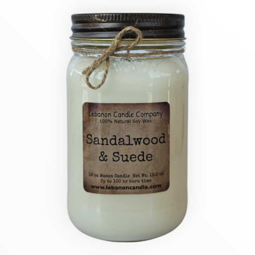 Sandalwood & Suede Candle